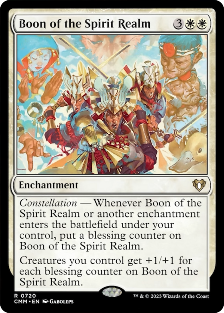 Boon of the Spirit Realm [Commander Masters] | Odin's Place