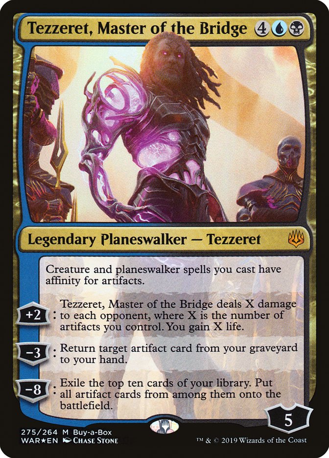 Tezzeret, Master of the Bridge (275) (Buy-A-Box) [War of the Spark] | Odin's Place
