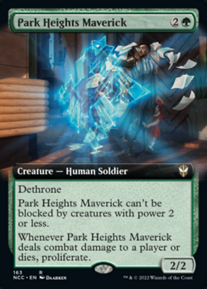 Park Heights Maverick (Extended Art) [Streets of New Capenna Commander] | Odin's Place