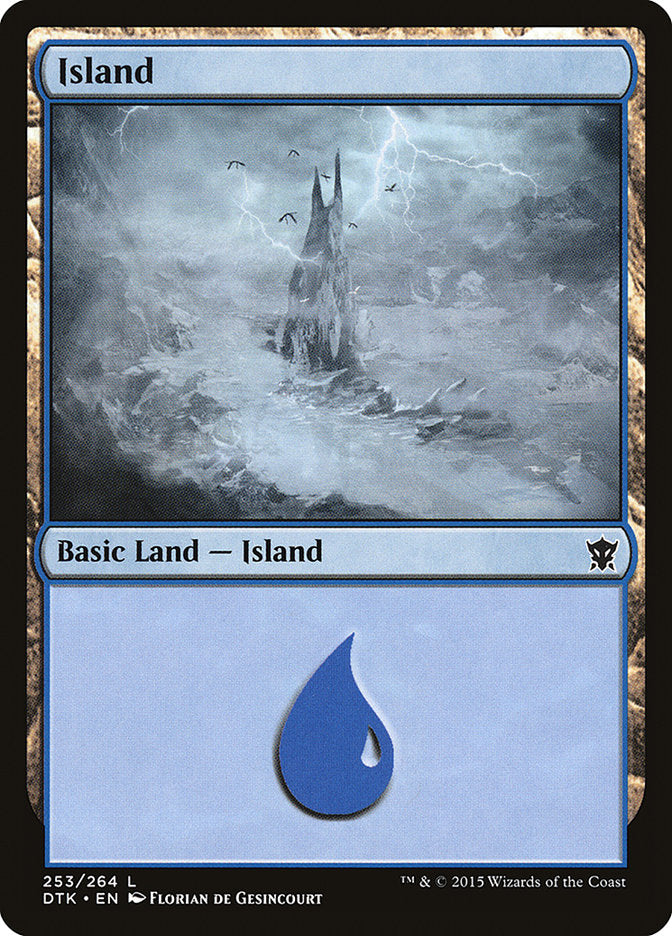 Island (253) [Dragons of Tarkir] | Odin's Place