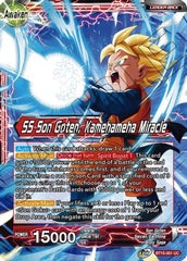 Son Goten // SS Son Goten, Kamehameha Miracle (BT15-001) [Saiyan Showdown] | Odin's Place