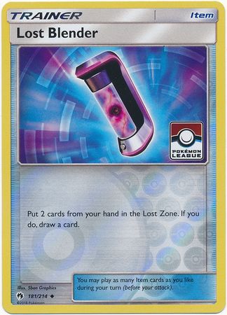 Lost Blender (181/214) (League Promo) [Sun & Moon: Lost Thunder] | Odin's Place