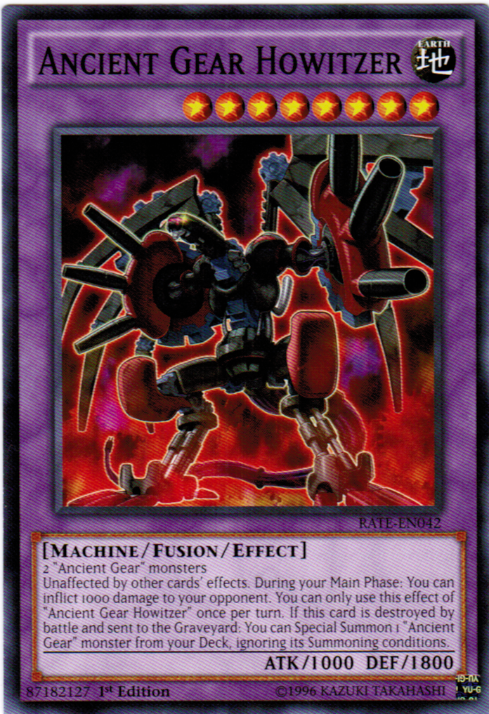Ancient Gear Howitzer [RATE-EN042] Common | Odin's Place