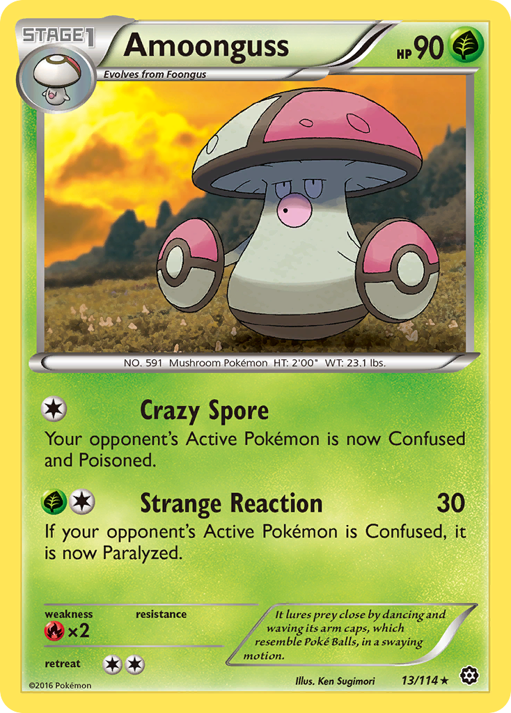 Amoonguss (13/114) [XY: Steam Siege] | Odin's Place