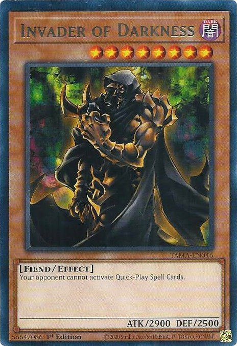 Invader of Darkness [TAMA-EN046] Rare | Odin's Place