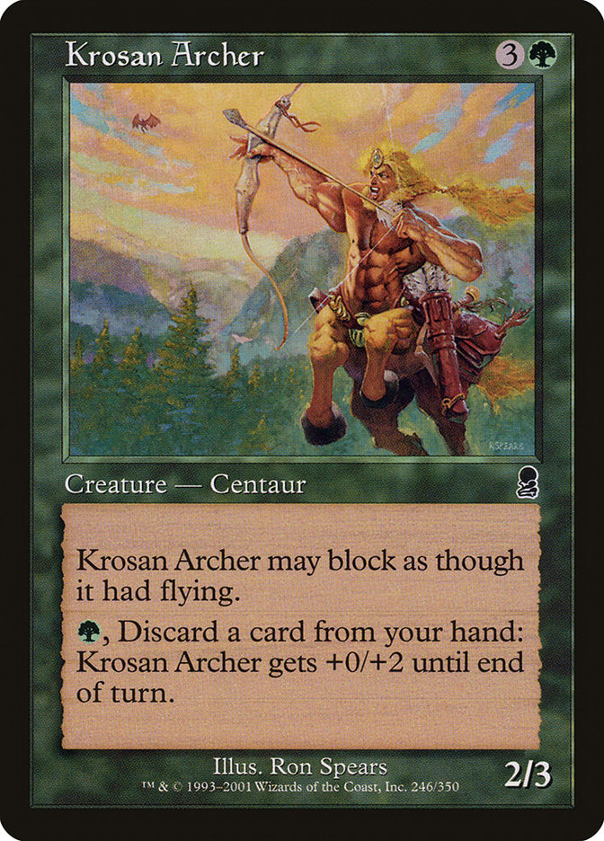 Krosan Archer (246) [Odyssey] | Odin's Place