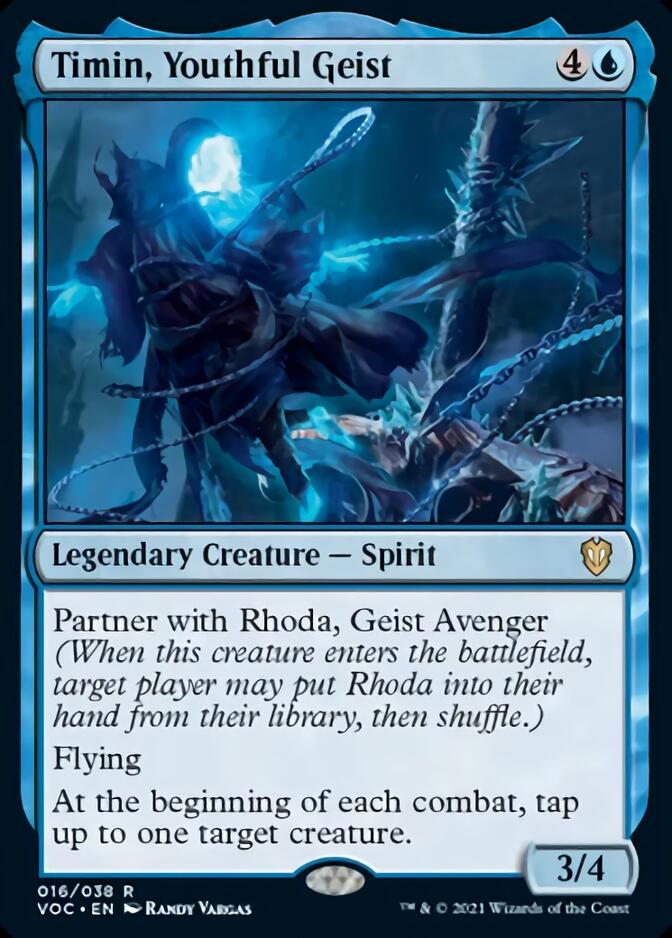 Timin, Youthful Geist [Innistrad: Crimson Vow Commander] | Odin's Place