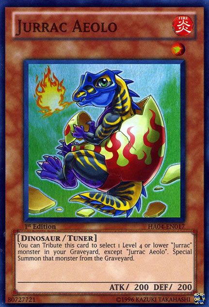 Jurrac Aeolo [HA04-EN017] Super Rare | Odin's Place