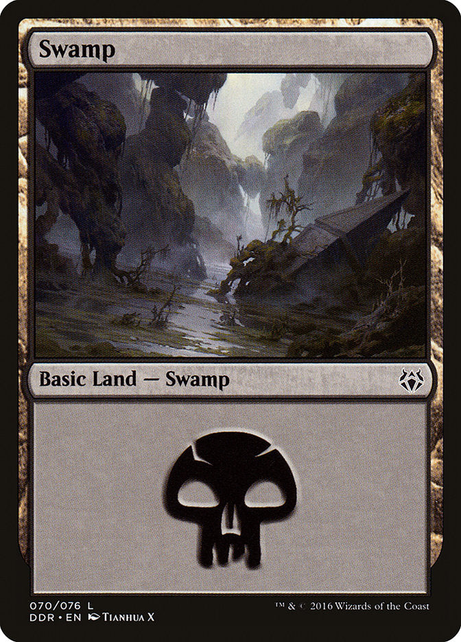 Swamp (70) [Duel Decks: Nissa vs. Ob Nixilis] | Odin's Place