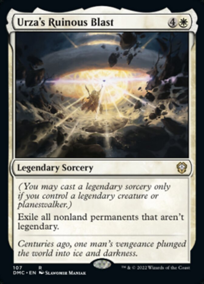 Urza's Ruinous Blast [Dominaria United Commander] | Odin's Place