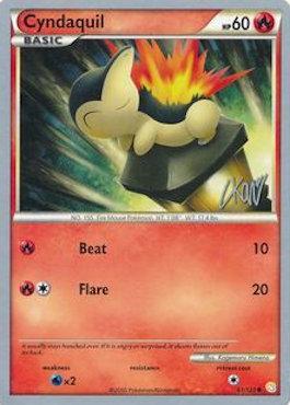 Cyndaquil (61/123) (Reshiphlosion - Christopher Kan) [World Championships 2011] | Odin's Place