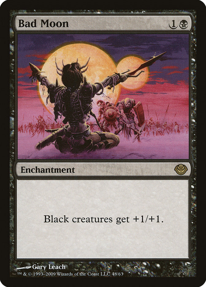 Bad Moon (48) [Duel Decks: Garruk vs. Liliana] | Odin's Place