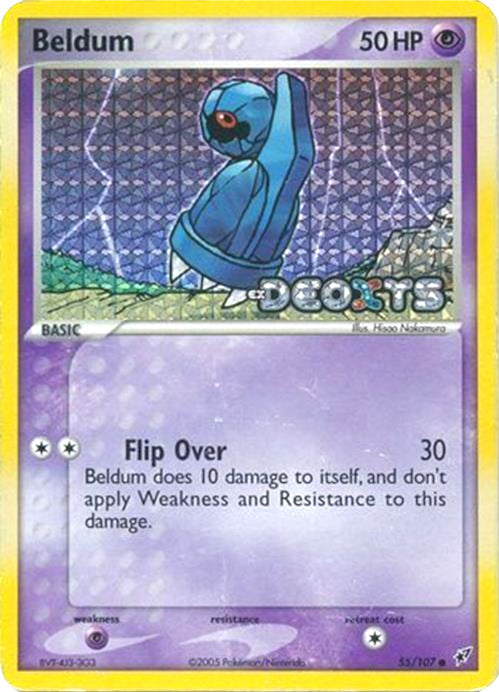 Beldum (55/107) (Stamped) [EX: Deoxys] | Odin's Place