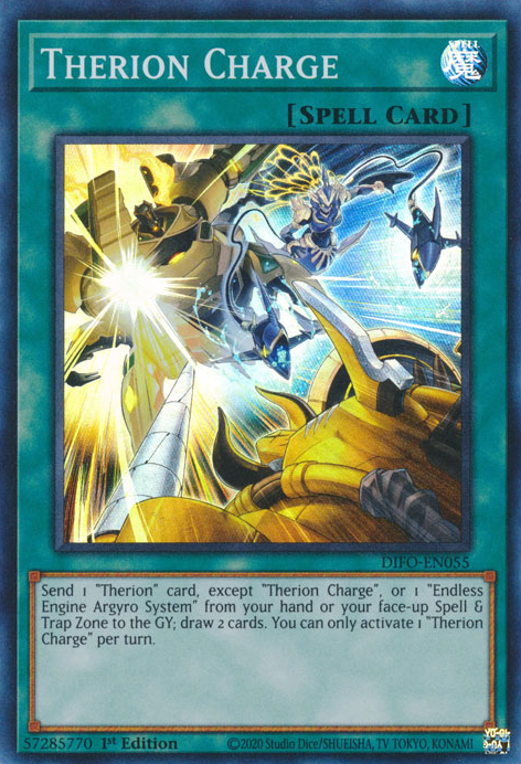Therion Charge [DIFO-EN055] Super Rare | Odin's Place