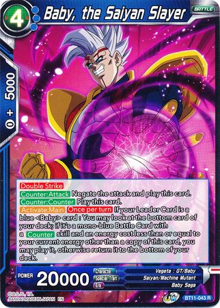 Baby, the Saiyan Slayer (BT11-043) [Vermilion Bloodline 2nd Edition] | Odin's Place