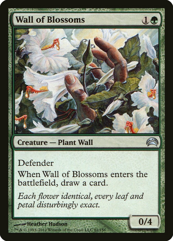Wall of Blossoms (81) [Planechase 2012] | Odin's Place