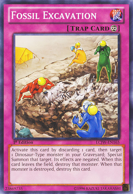 Fossil Excavation [LCJW-EN165] Common | Odin's Place