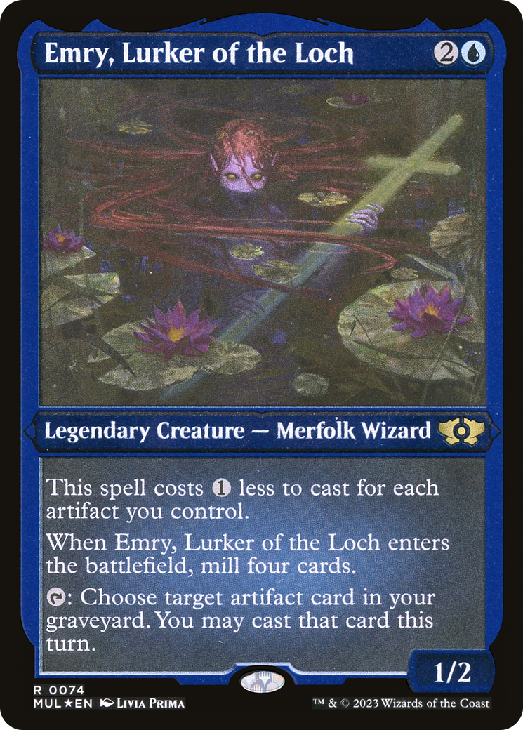 Emry, Lurker of the Loch (Foil Etched) [Multiverse Legends] | Odin's Place