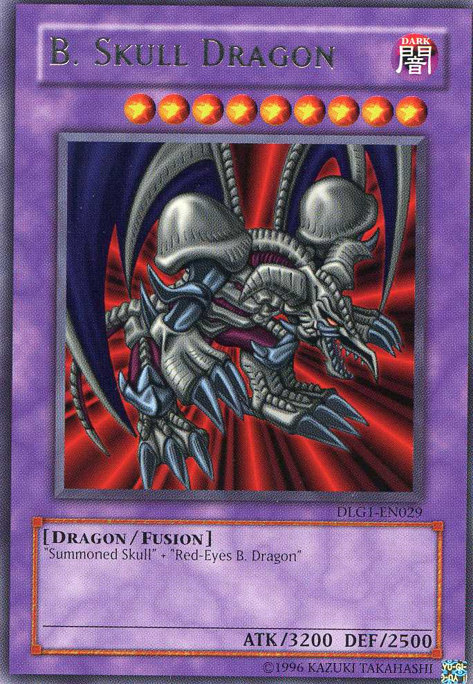 B. Skull Dragon [DLG1-EN029] Rare | Odin's Place