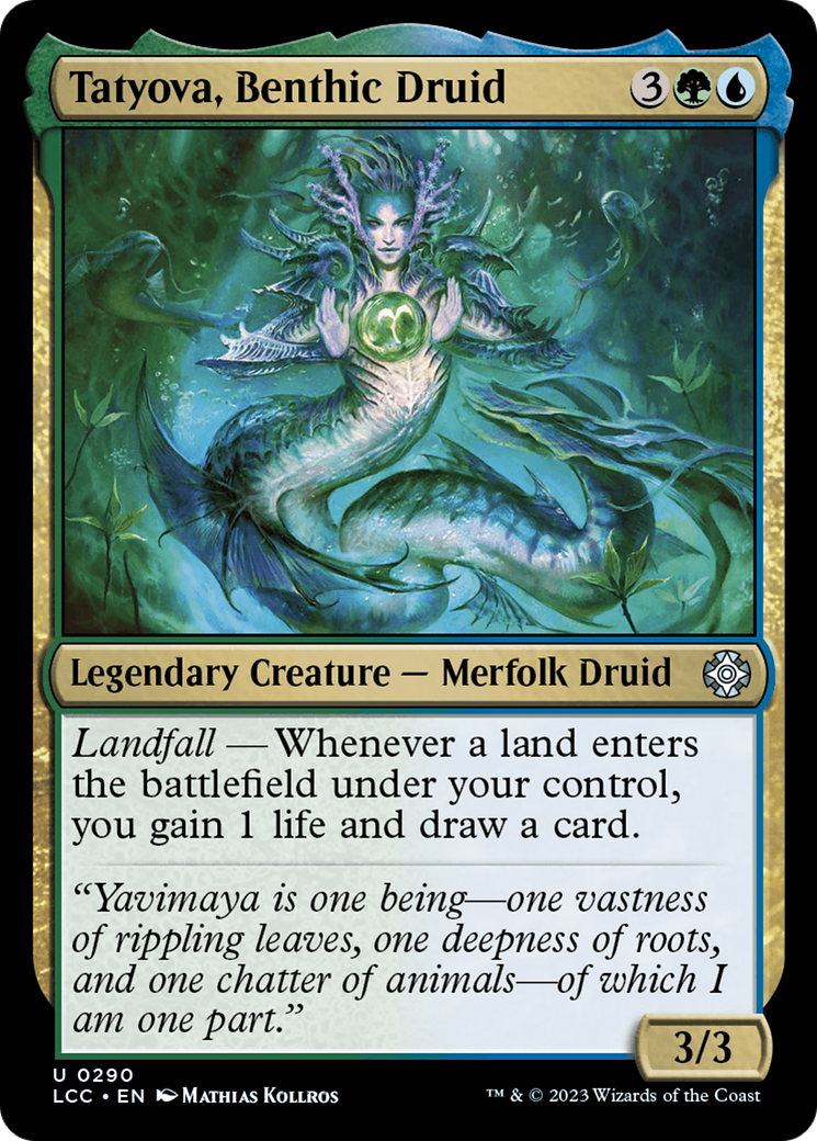 Tatyova, Benthic Druid [The Lost Caverns of Ixalan Commander] | Odin's Place