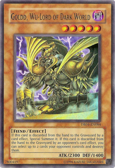 Goldd, Wu-Lord of Dark World [DR04-EN084] Ultra Rare | Odin's Place