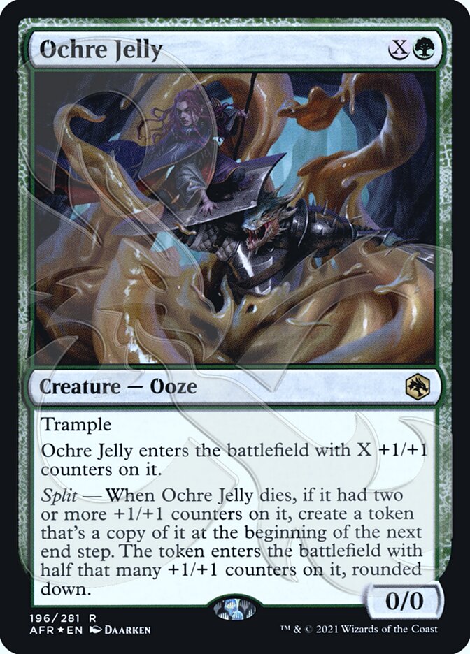 Ochre Jelly (Ampersand Promo) [Dungeons & Dragons: Adventures in the Forgotten Realms Promos] | Odin's Place