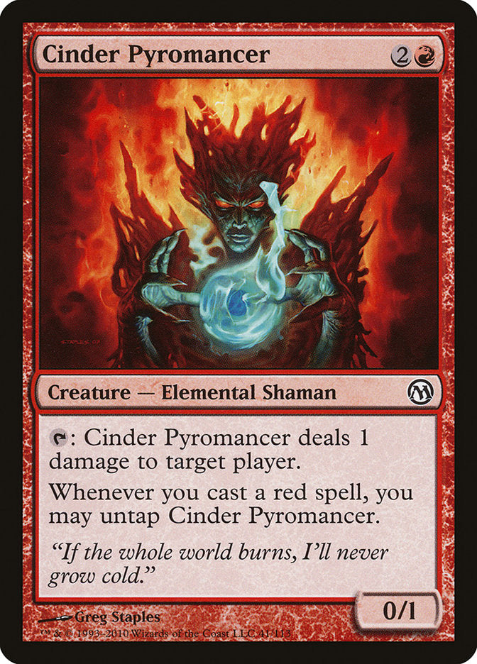 Cinder Pyromancer (41) [Duels of the Planeswalkers] | Odin's Place
