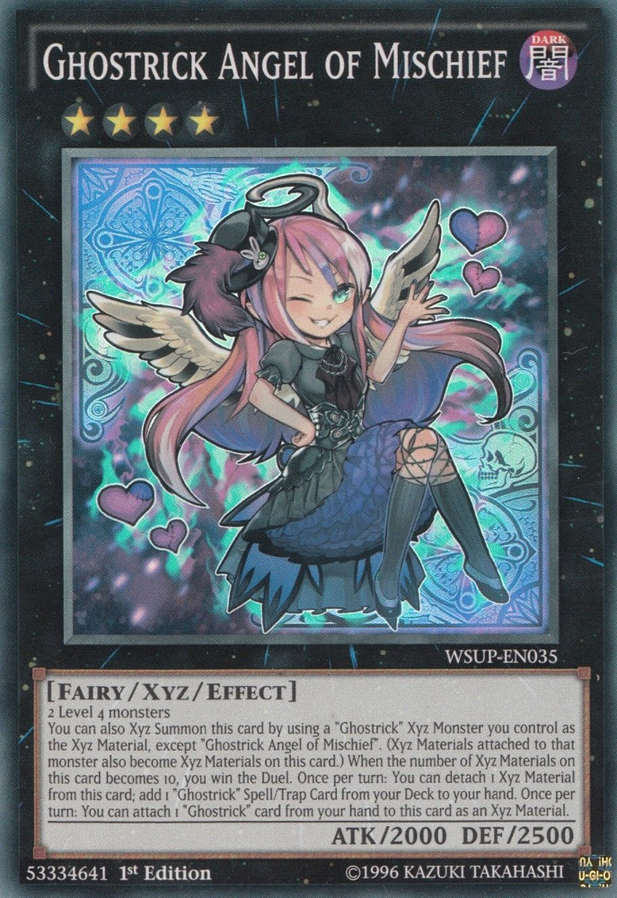 Ghostrick Angel of MIschief [WSUP-EN035] Super Rare | Odin's Place