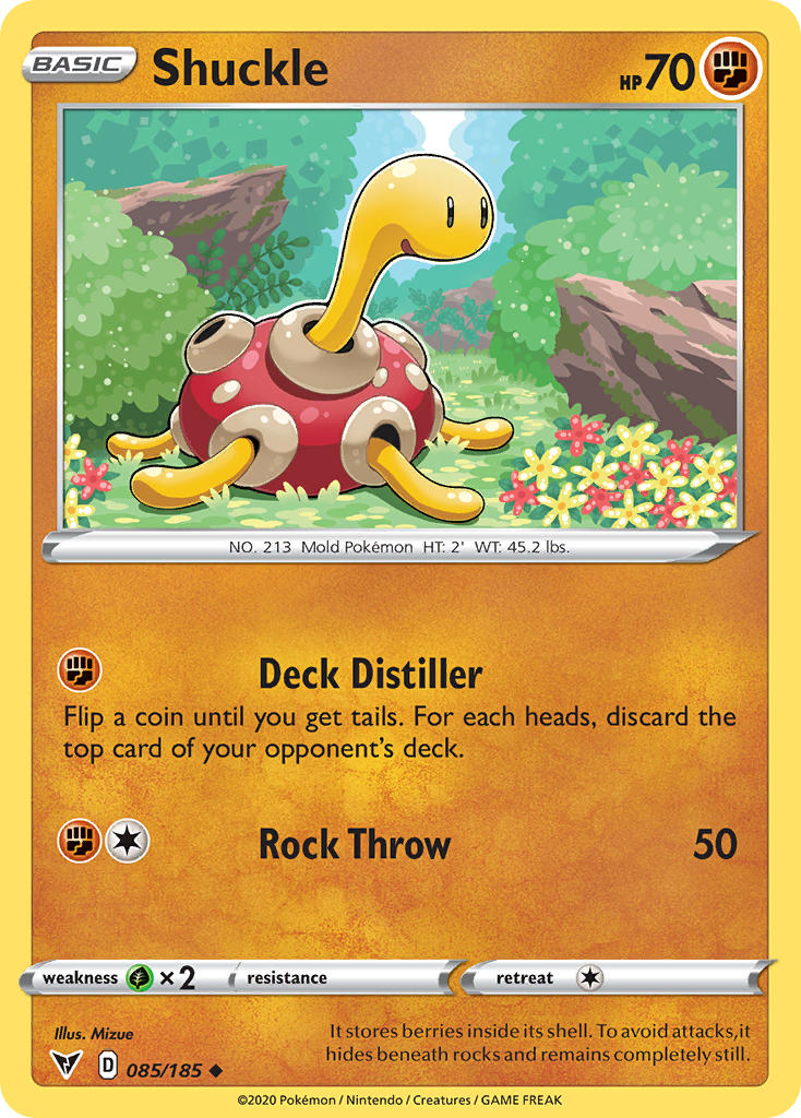 Shuckle (085/185) [Sword & Shield: Vivid Voltage] | Odin's Place