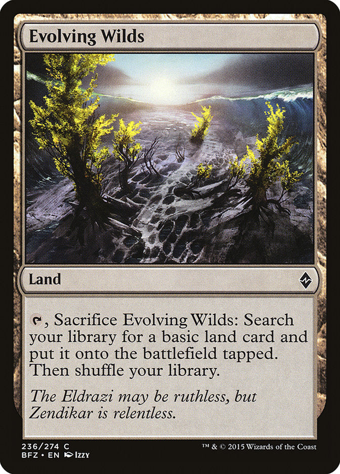 Evolving Wilds (236) [Battle for Zendikar] | Odin's Place
