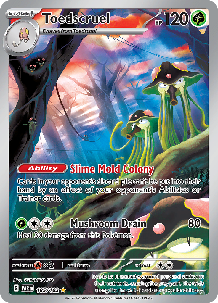 Toedscruel (185/182) [Scarlet & Violet: Paradox Rift] | Odin's Place