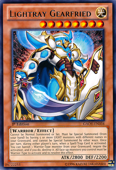 Lightray Gearfried [GAOV-EN034] Rare | Odin's Place