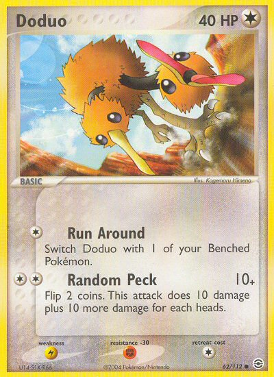 Doduo (62/112) [EX: FireRed & LeafGreen] | Odin's Place