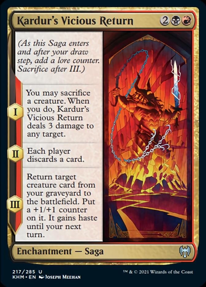 Kardur's Vicious Return [Kaldheim] | Odin's Place