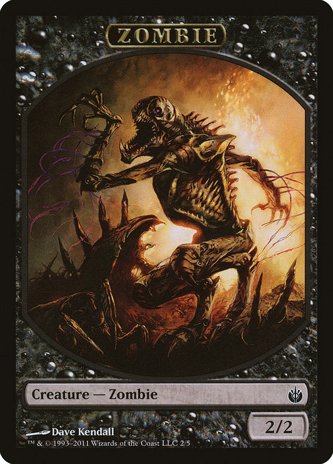Zombie Token (2) [Mirrodin Besieged Tokens] | Odin's Place
