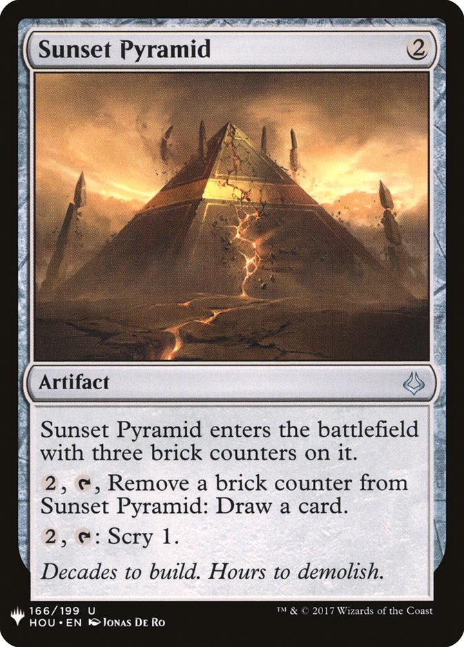 Sunset Pyramid [Mystery Booster] | Odin's Place