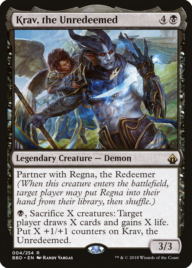 Krav, the Unredeemed (4) [Battlebond] | Odin's Place