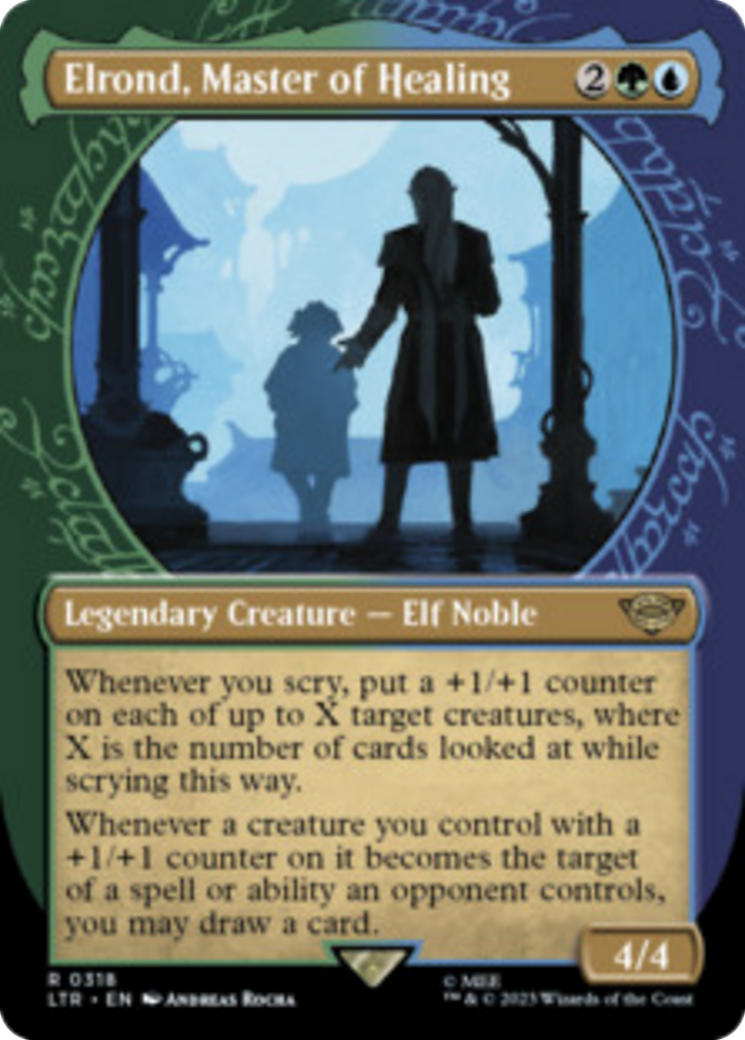 Elrond, Master of Healing (Showcase Ring Frame) [The Lord of the Rings: Tales of Middle-Earth] | Odin's Place