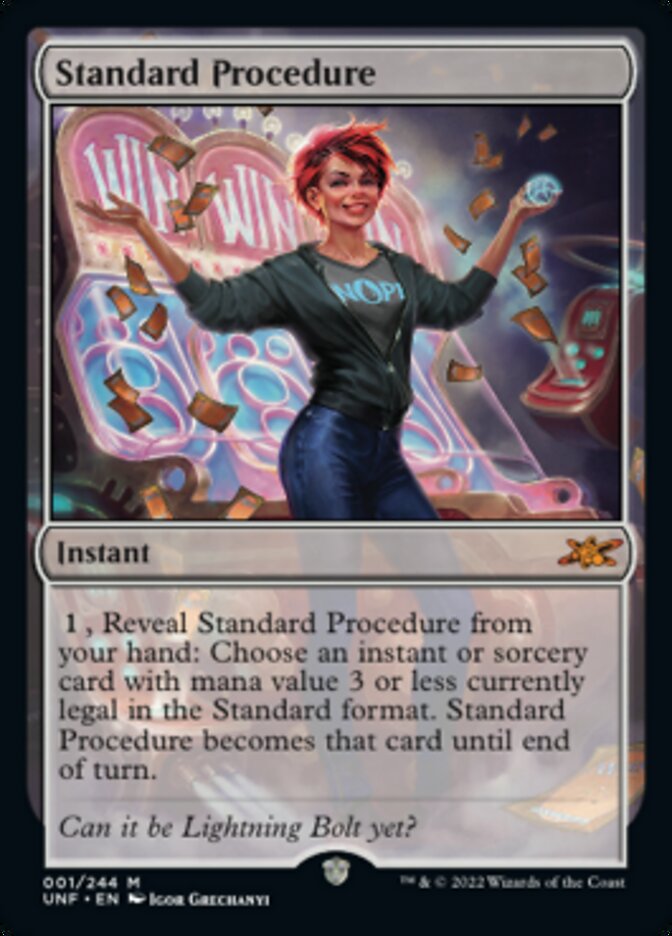 Standard Procedure [Unfinity] | Odin's Place
