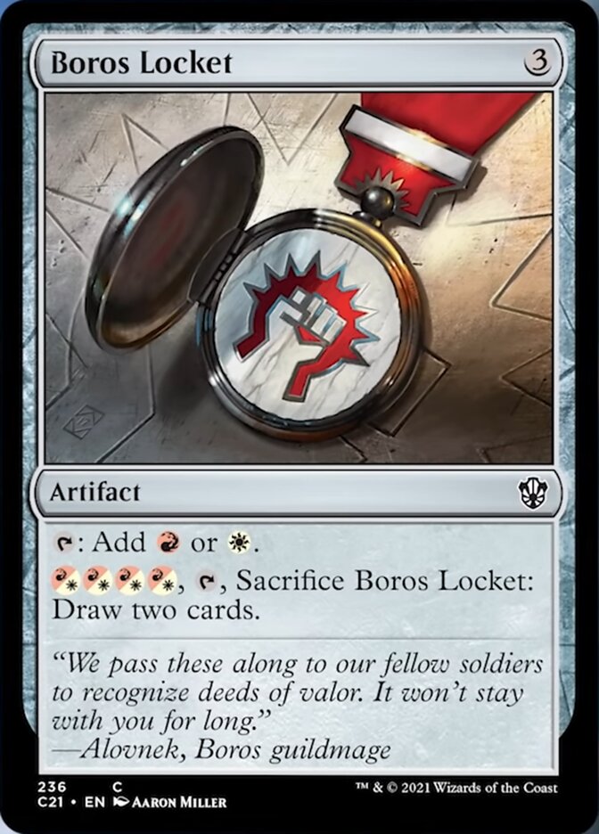 Boros Locket [Commander 2021] | Odin's Place