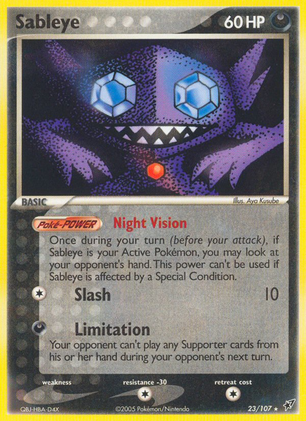 Sableye (23/107) [EX: Deoxys] | Odin's Place
