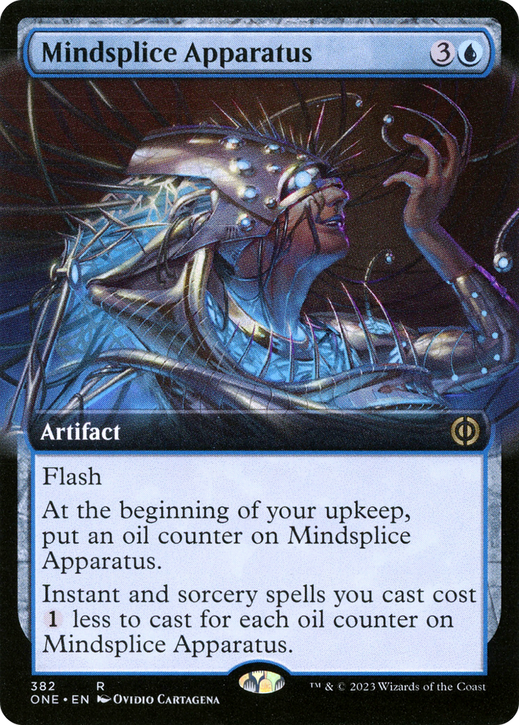 Mindsplice Apparatus (Extended Art) [Phyrexia: All Will Be One] | Odin's Place