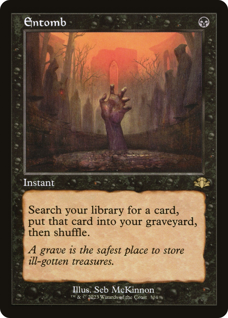 Entomb (Retro) [Dominaria Remastered] | Odin's Place