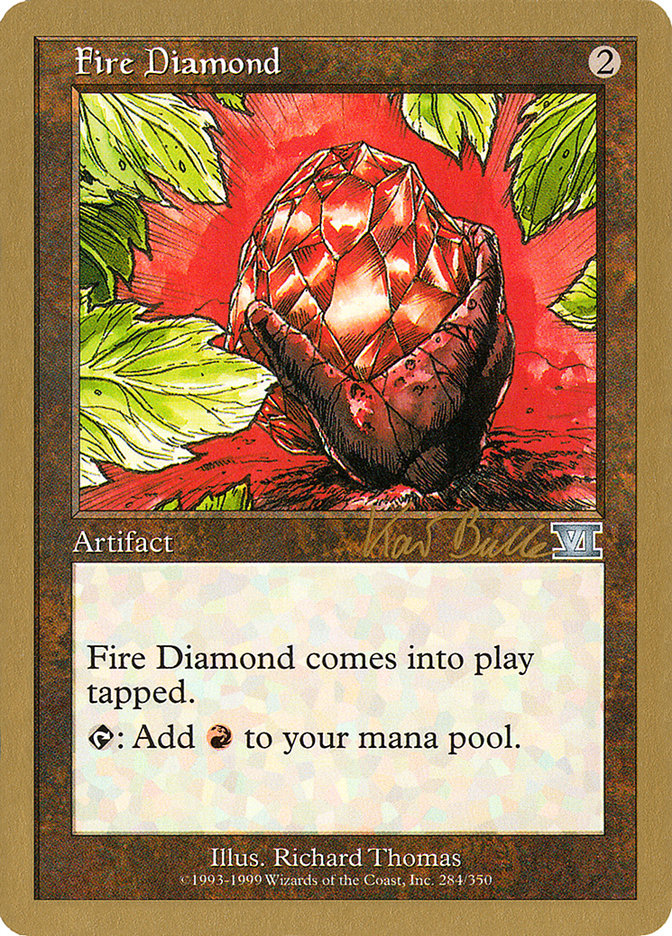 Fire Diamond (Kai Budde) [World Championship Decks 1999] | Odin's Place
