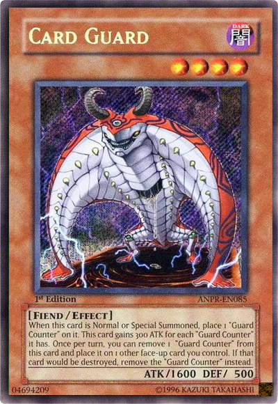 Card Guard [ANPR-EN085] Secret Rare | Odin's Place