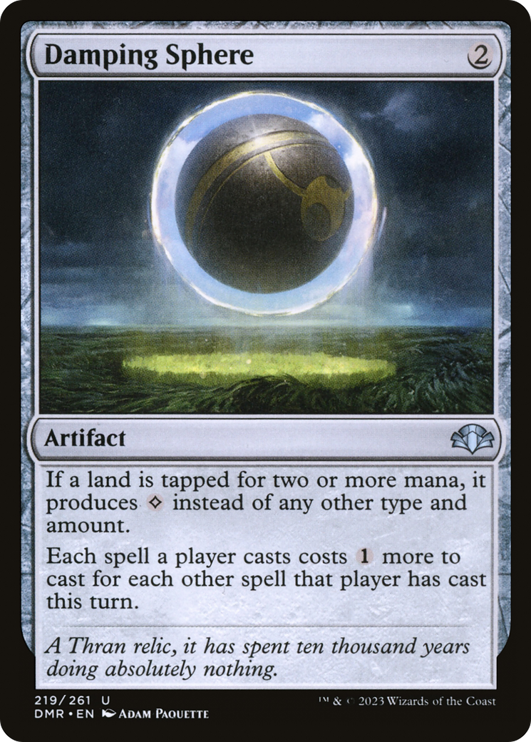 Damping Sphere [Dominaria Remastered] | Odin's Place