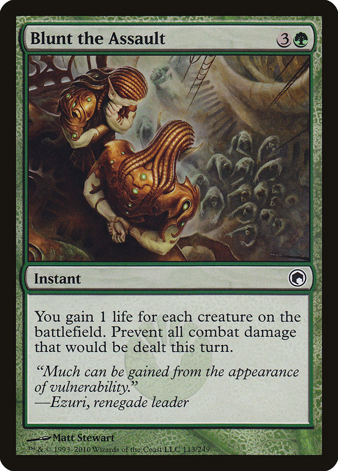 Blunt the Assault (113) [Scars of Mirrodin] | Odin's Place