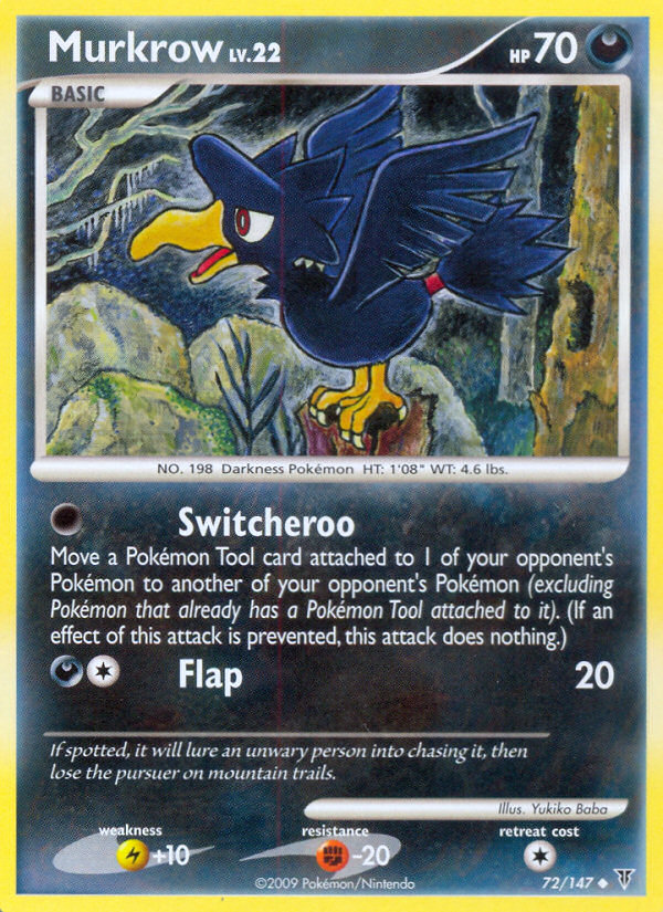 Murkrow (72/147) [Platinum: Supreme Victors] | Odin's Place
