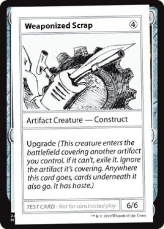 Weaponized Scrap (2021 Edition) [Mystery Booster Playtest Cards] | Odin's Place