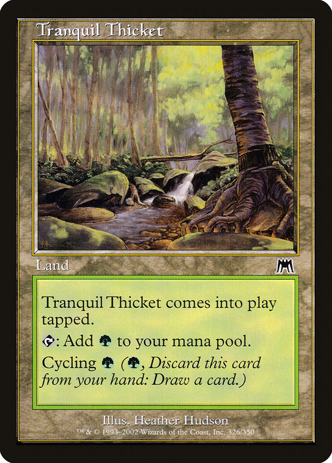 Tranquil Thicket (326) [Onslaught] | Odin's Place
